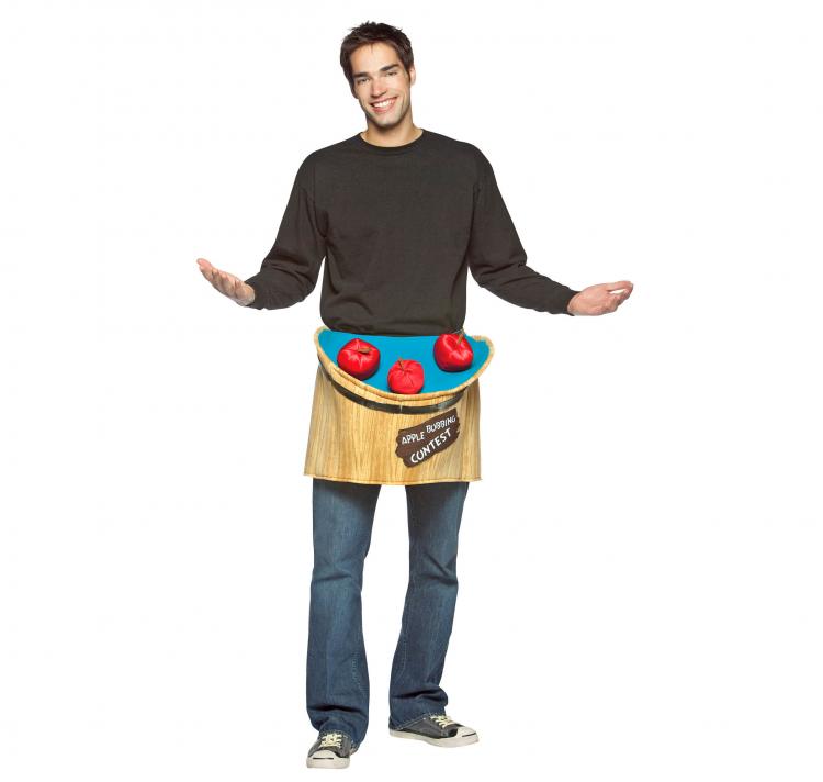 Bobbing For Apples Funny Adult Costume