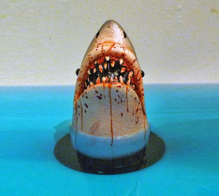 Bloody Shark Bathtub Drain Stopper
