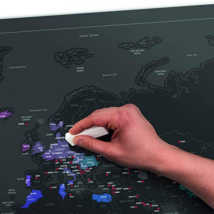 BONUS: Travel World Scratch Map - Scratch Off Each Country You