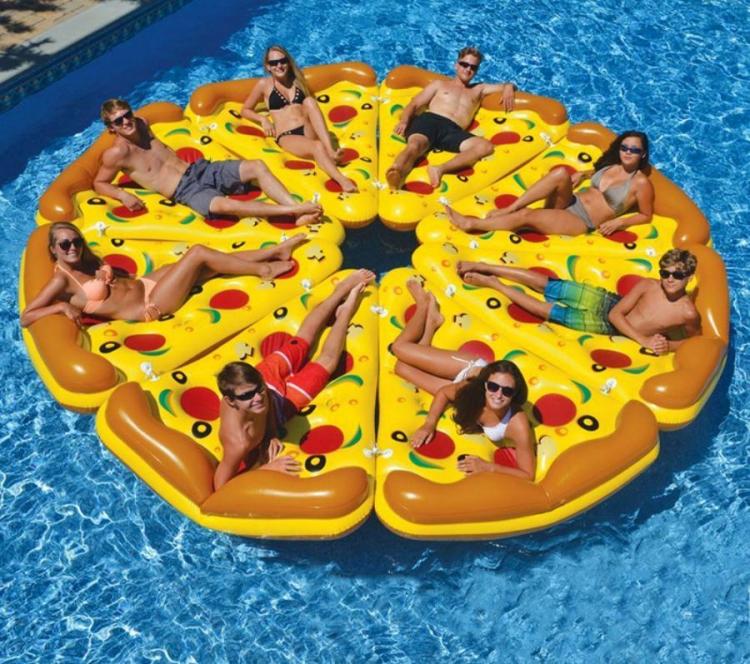 Whole Pizza Pool Float System