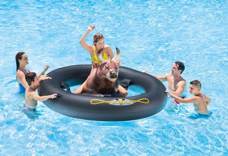 Inflat-A-Bull Inflatable Pool Toy