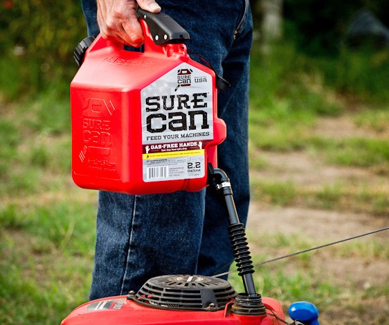The Sure Can Is The Easiest Way To Fill Your Stuff Up With Gas