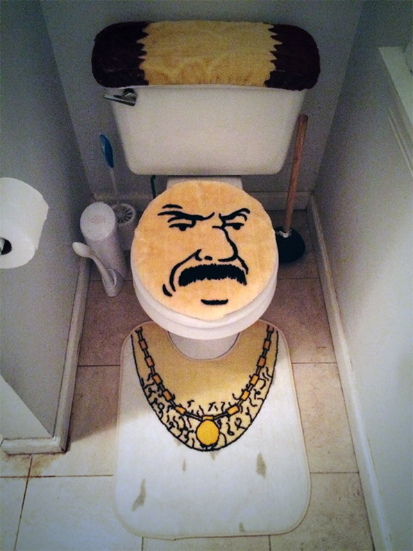 This Toilet Themed After Aqua Teen Hunger Force’s Carl
