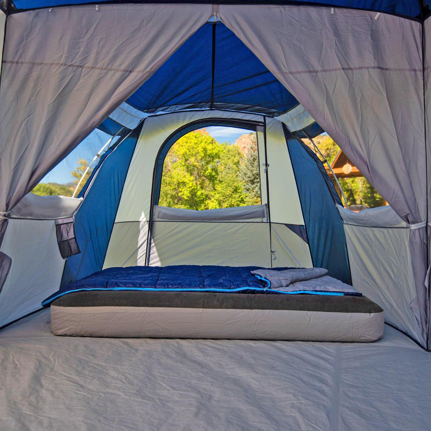 Tents shop with bedrooms