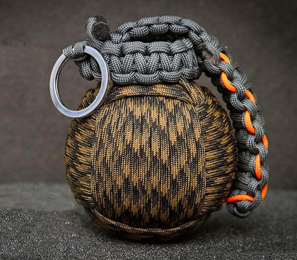 This Paracord Survival Grenade Is Filled With Survival Tools