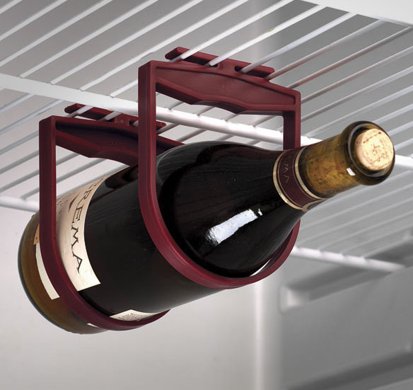 Hanging Refrigerator Wine Holder