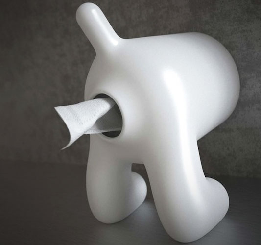 This Dog Butt Toilet Paper Holder