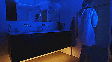 MyLight: uma luz noturna ativada por movimento vai embaixo da pia do seu banheiro