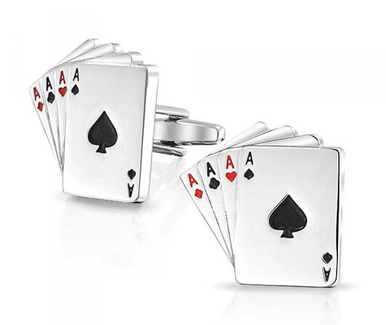 Poker Card Cufflinks