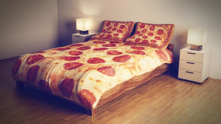 Pizza Bed Sheets