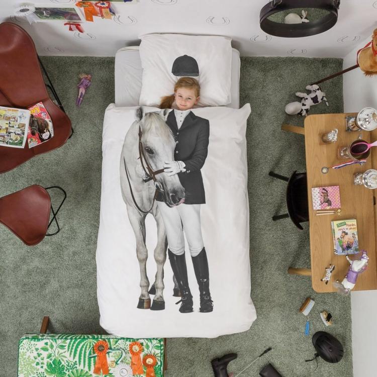 Equestrian Horse Rider Bed Sheets