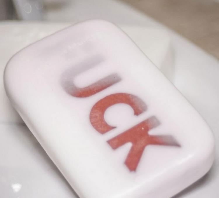 This Soap Bar Slowly Fades Away To Reveal 