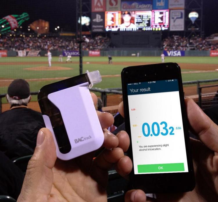 BACtrack Is a Bluetooth Smart Phone Breathalyzer