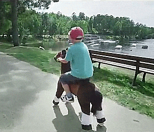 Pony Cycle: A Horse Scooter That Moves Forward With Each Bounce