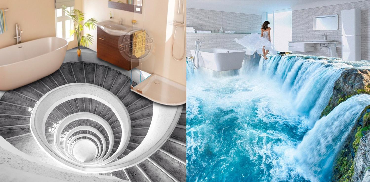 These Incredible 3D Epoxy Floors Will Turn Your Room Into