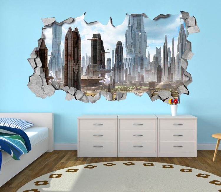 3D High Def Wall Sticker Decals   3d High Def Wall Sticker Decals 5058 