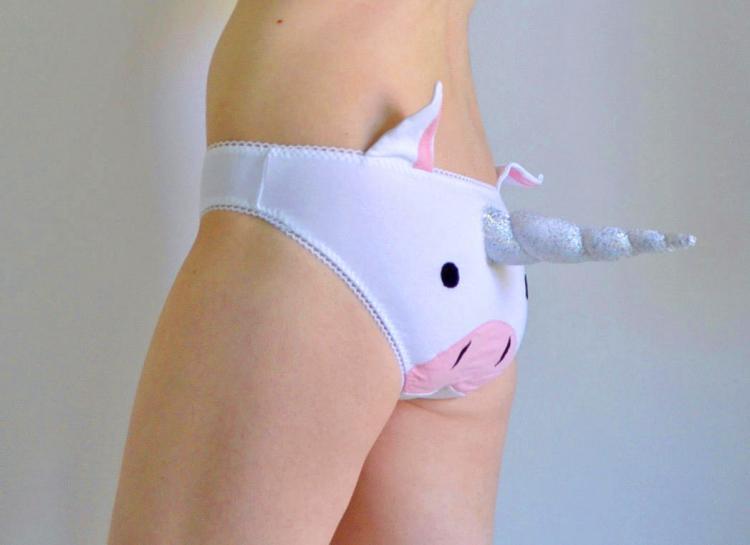 3D Unicorn Panties Underwear