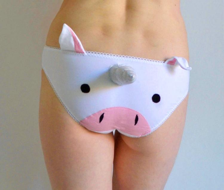 3D Unicorn Panties Underwear