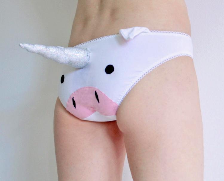 3D Unicorn Panties Underwear