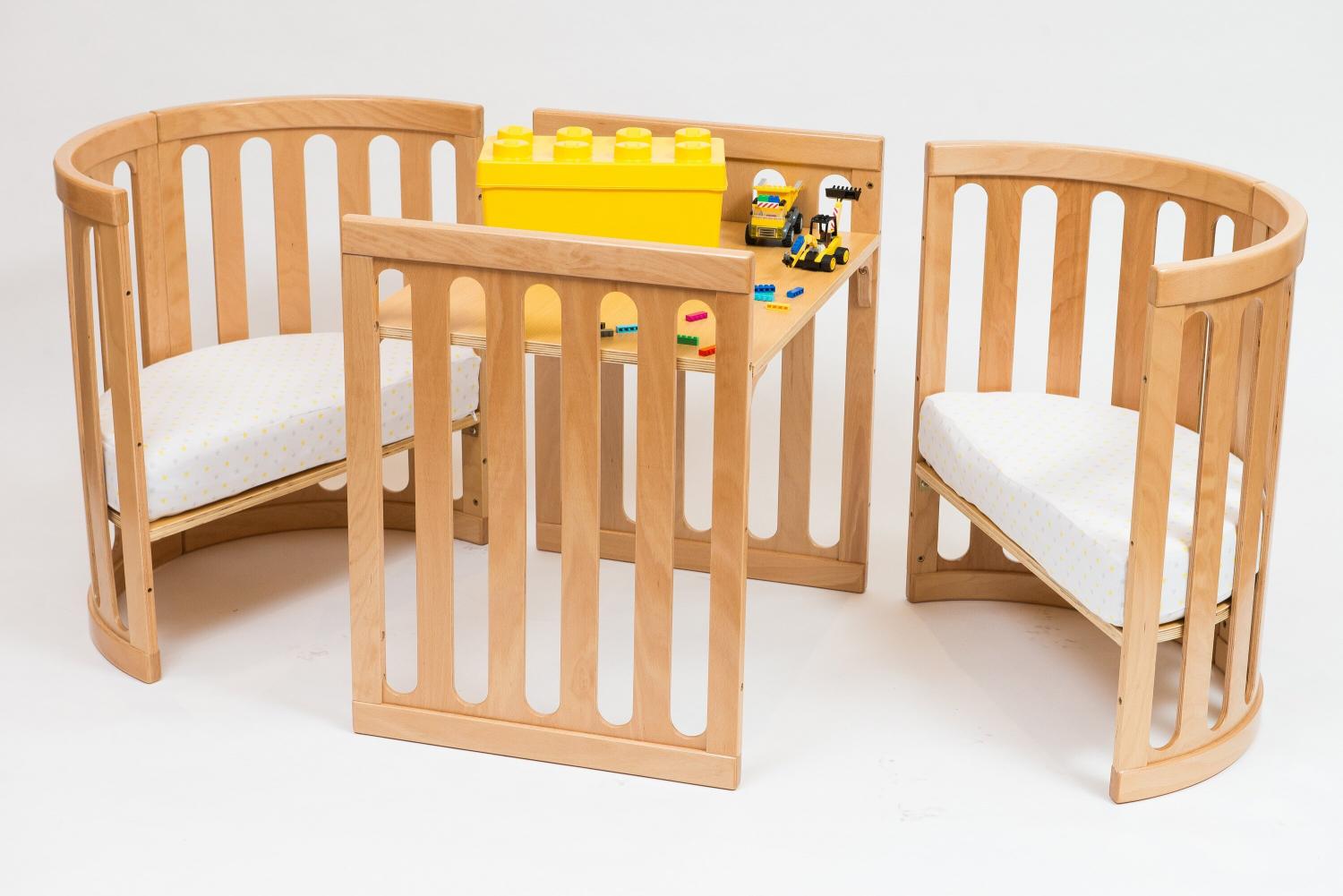 This 4in1 Convertible Crib, and Toddler Bed Grows With Your