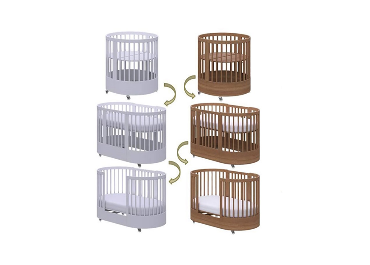 This 4in1 Convertible Crib, and Toddler Bed Grows With Your