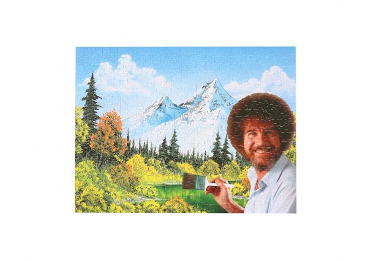 500 Piece Bob Ross Jigsaw Puzzle