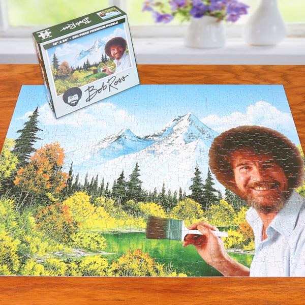 500 Piece Bob Ross Jigsaw Puzzle