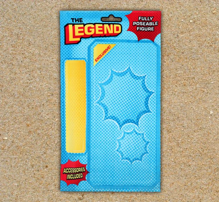 Action Figure Beach Towel