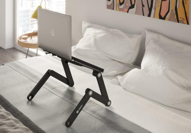 Laptop desk for store lying down