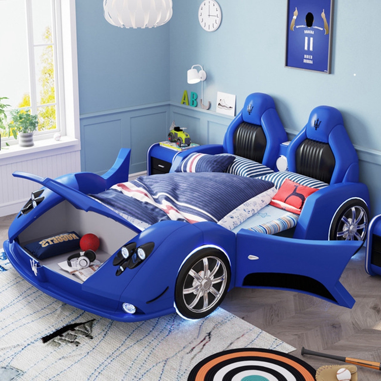 California king store race car bed