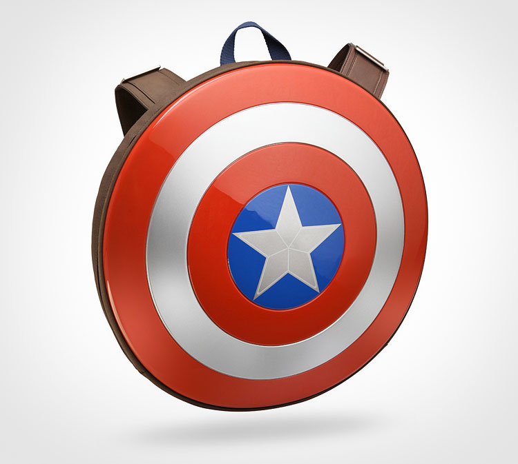 Adult Sized Captain America Shield Backpack