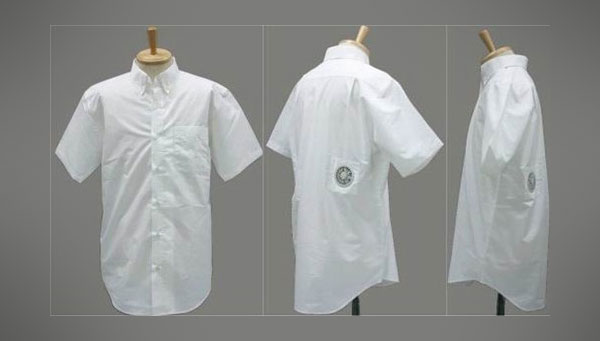 Kuchofuku Octocool air-conditioned clothing - shirt with integrated cooling fans