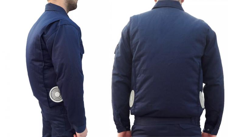 Kuchofuku Octocool air-conditioned clothing - jacket with integrated cooling fans