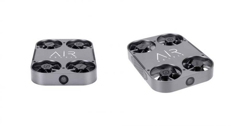 Air PIX Pocket Sized Drone Lets You Get The Perfect Selfie - Tiny selfie camera quadcopter