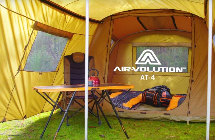 Air Volution Inflatable Tent Inflates In Just 1 Minute