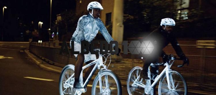 Albedo 100 Reflective Spray - Illuminates and reflects light at night to be seen while jogging, bicycling