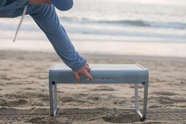 GoPorTable Ultimate Party Table - Folding smart table with speakers and charging dock