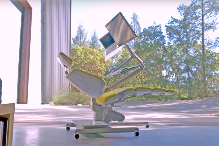 Altwork Robotic Moving Desk Lets You Work Lying Down Or Standing