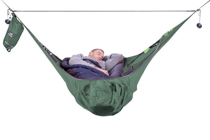 Amok Hammock Lets You Actually Lay Flat - Lay flat camping hammock