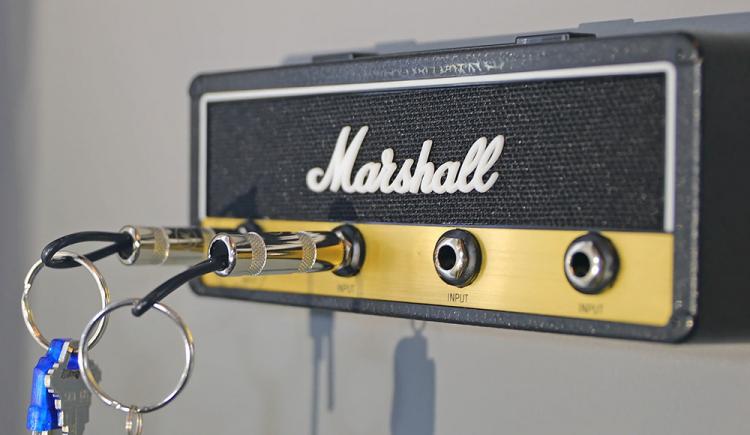 This Wall Mounted Marshall Amplifier Key Holder Is Perfect For Musicians