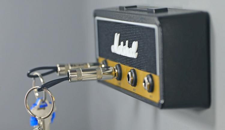 This Wall Mounted Marshall Amplifier Key Holder Is Perfect For Musicians