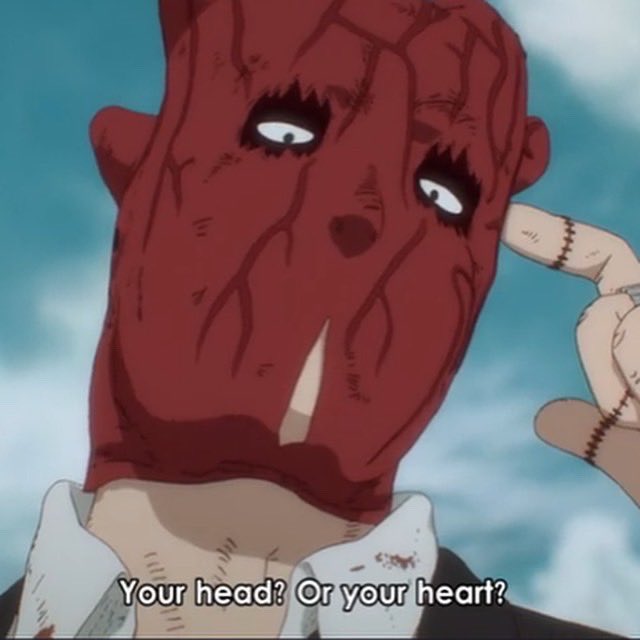 Anatomical Heart Balaclava Ski Mask - shin from Dorohedoro