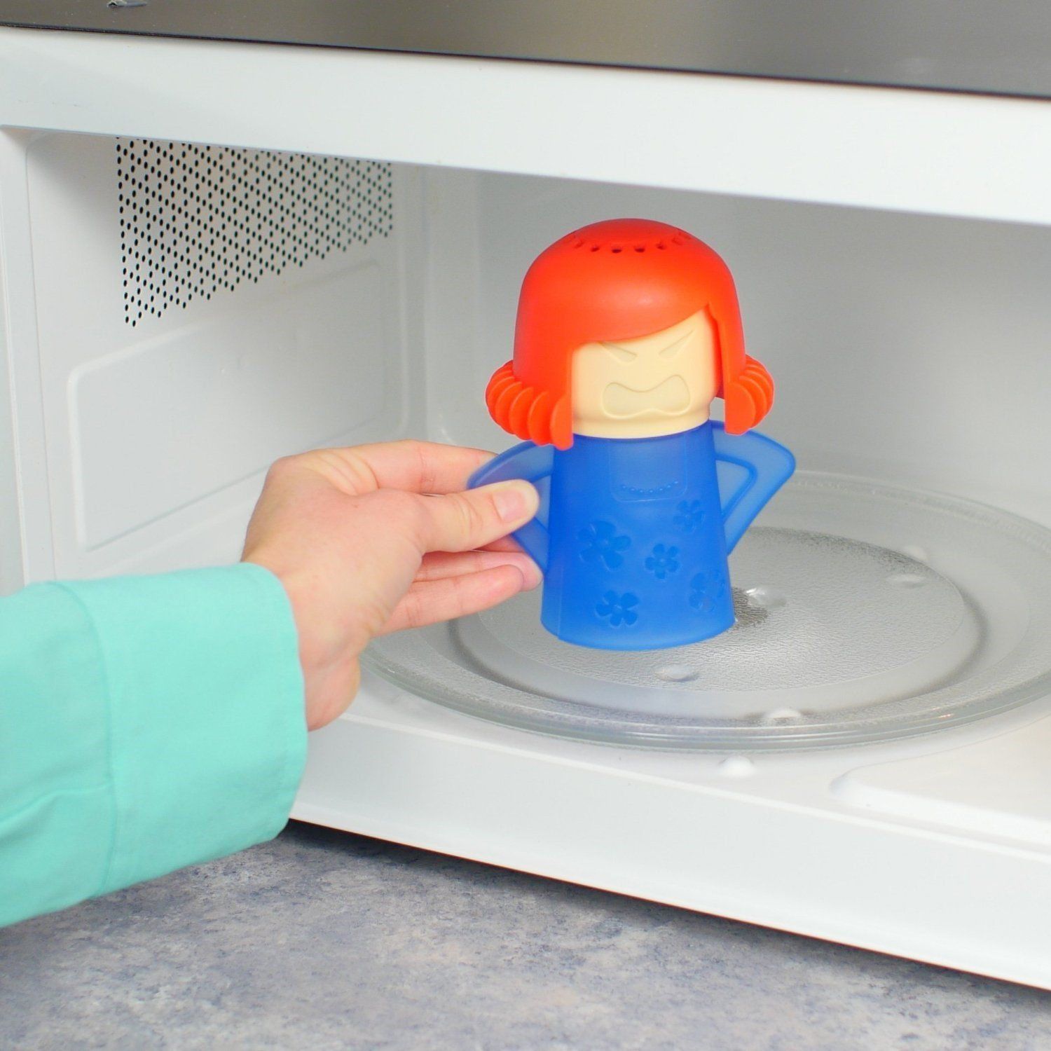 Angry Mama Microwave Cleaner: Easily Remove Crud In Minutes - Temu