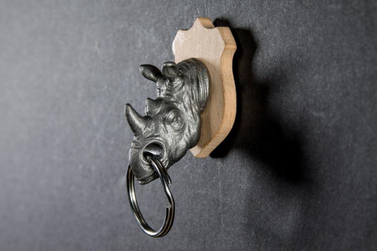 Magnetic Animal Head Key Holder - Hunting Trophy Animal Head Key Holder