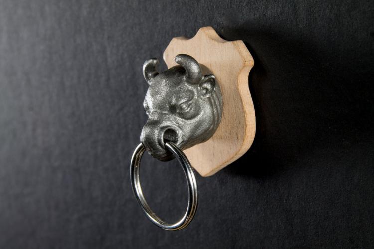 Magnetic Animal Head Key Holder