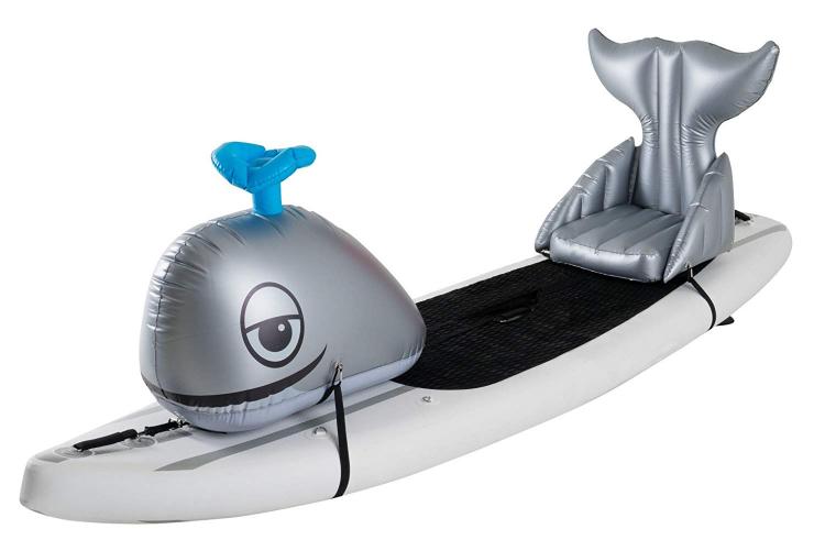 Stand-up Paddle-Board Floats Turn Your Board Into a whale - whale floats for SUP