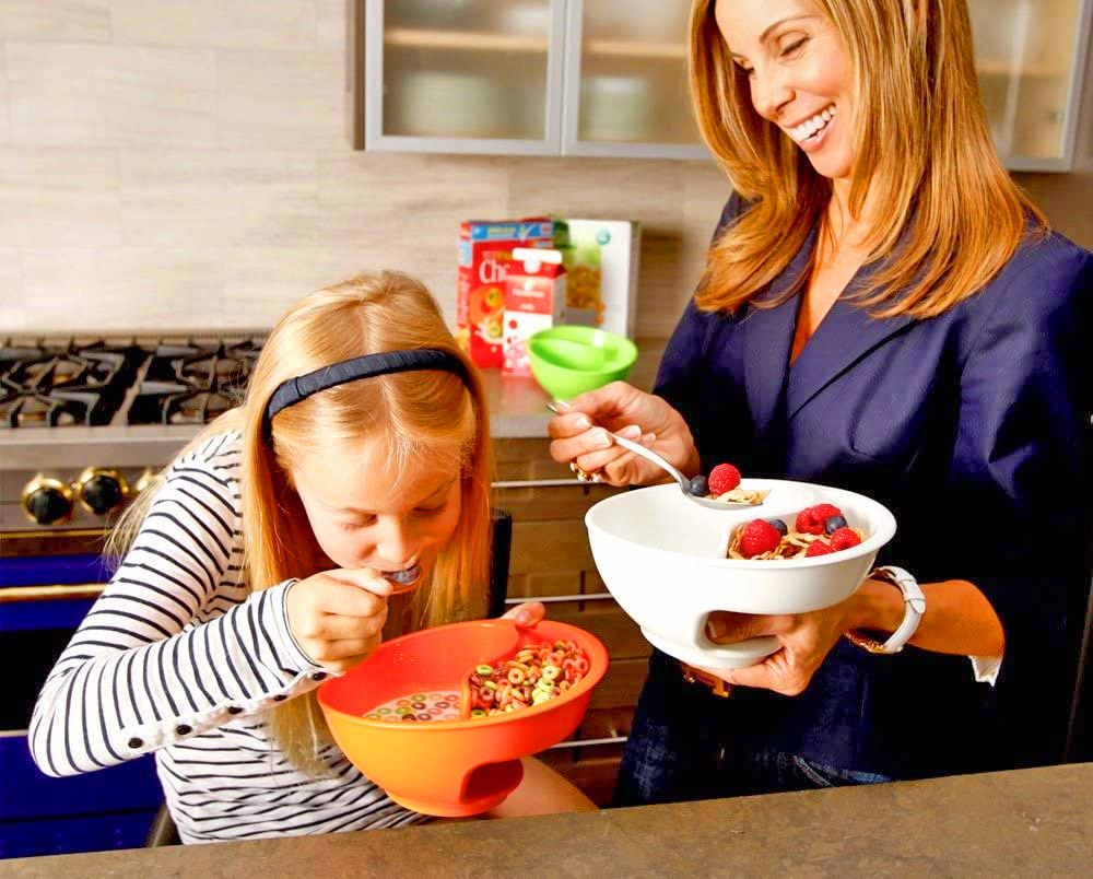 This Genius Cereal Bowl Separates Your Milk and Cereal To Prevent