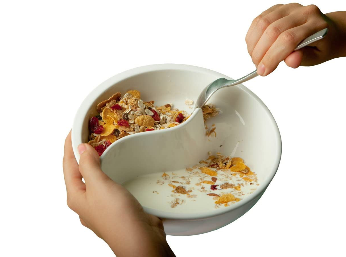 cereal bowl separate from milk｜TikTok Search