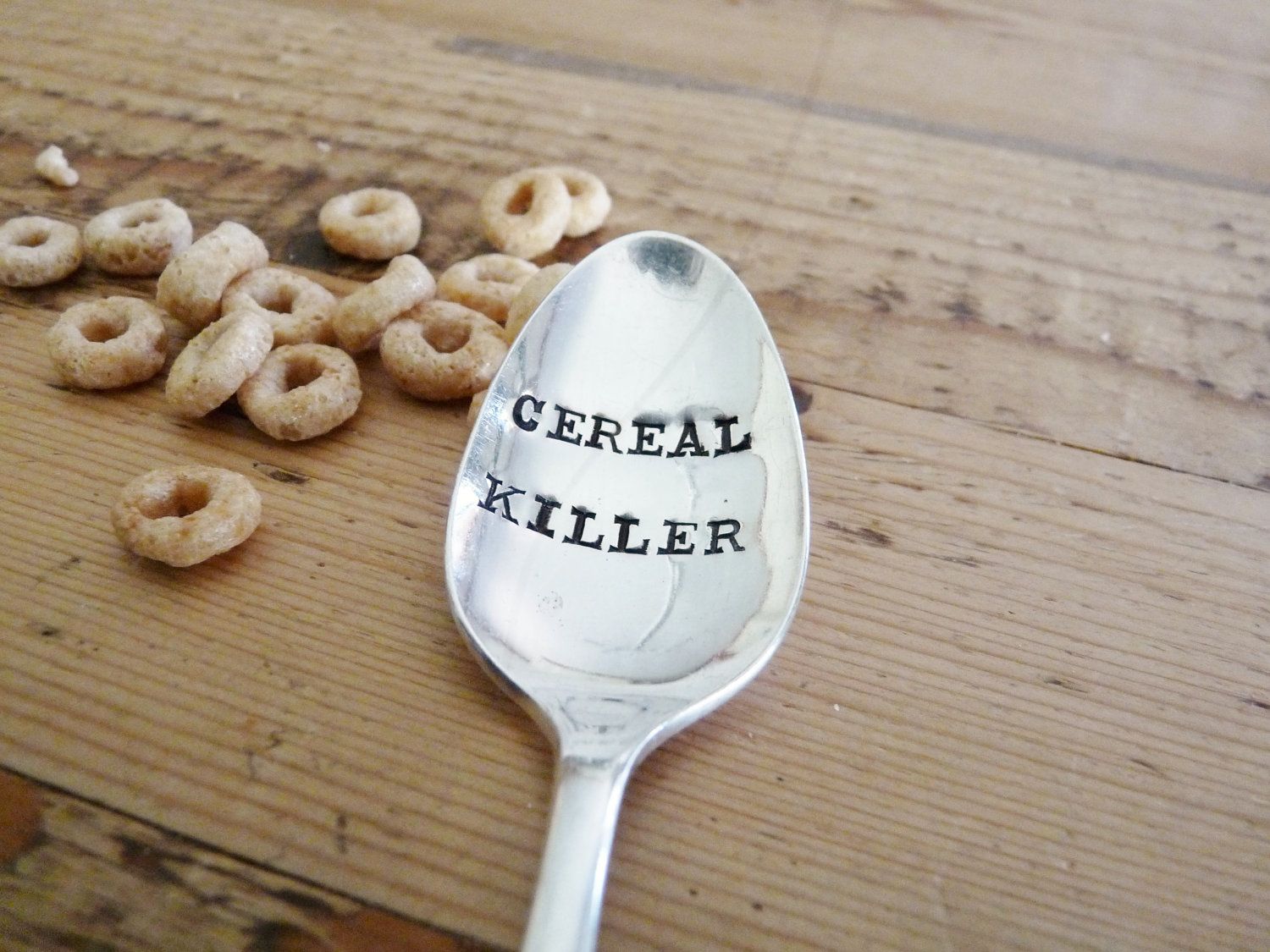 Funny Cereal and Milk Spoon - Cereal Killer Spoon