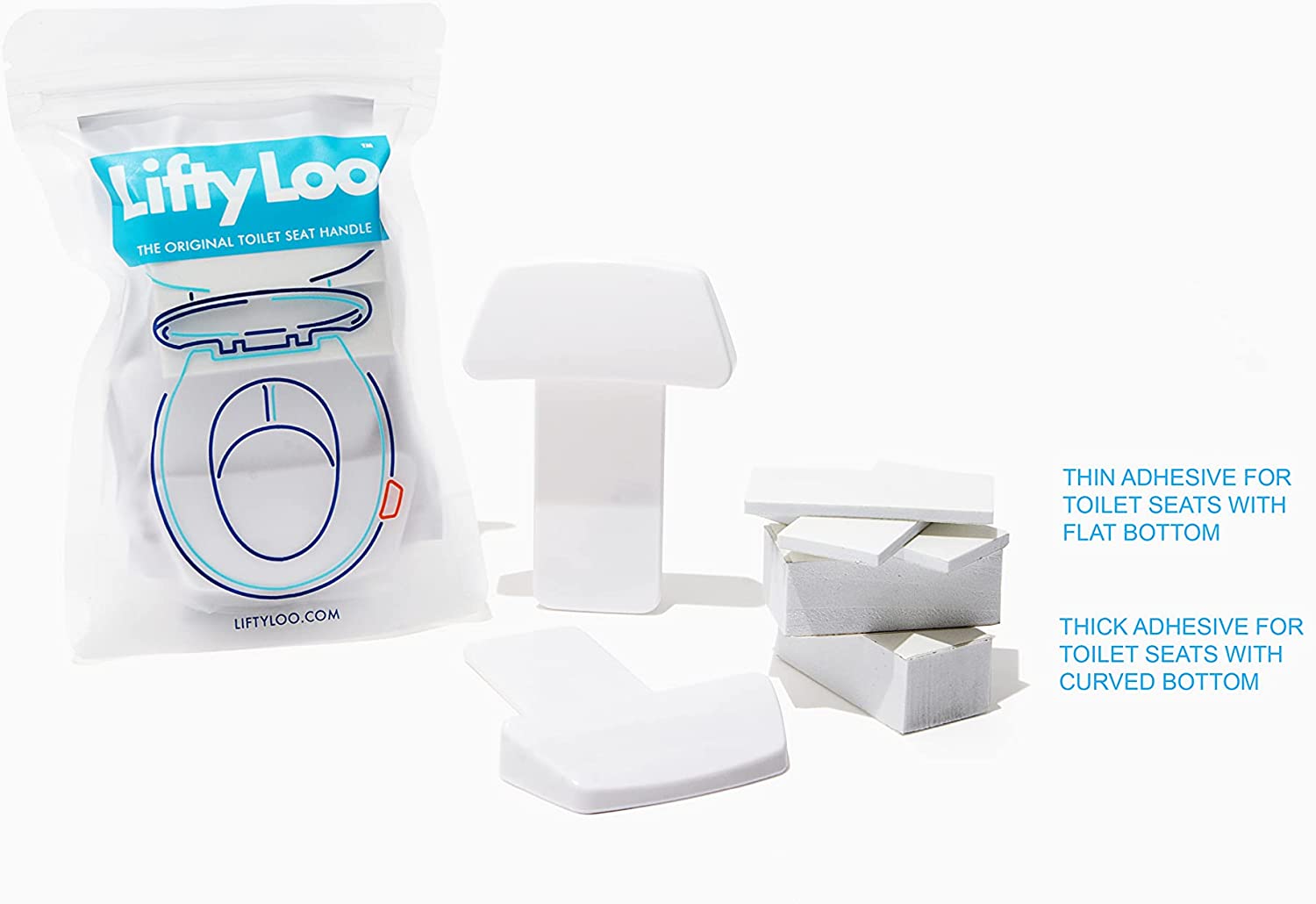 Lifty Loo Antimicrobial Toilet Seat Handle